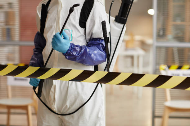 Professional Blood Cleanup technician working in Glenelg, MD